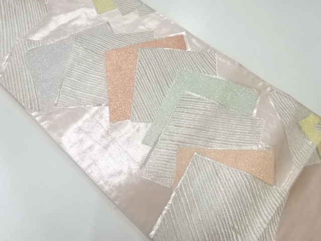 JAPANESE FUKURO OBI / WOVEN SHIKISHI PATTERN